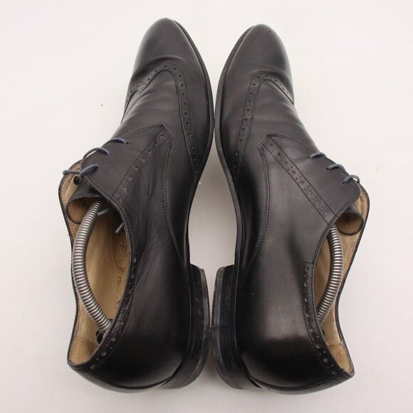 Paul Smith Brogue Men\'s Size EU 45 Wingtip Black Leather Oxford Dress Shoes main image 4